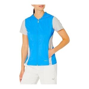 NWT-CUTTER & BUCK-ANNIKA-WOMENS WEATHERTEC SHORT SLEEVE JACKET-SIZE MEDIUM